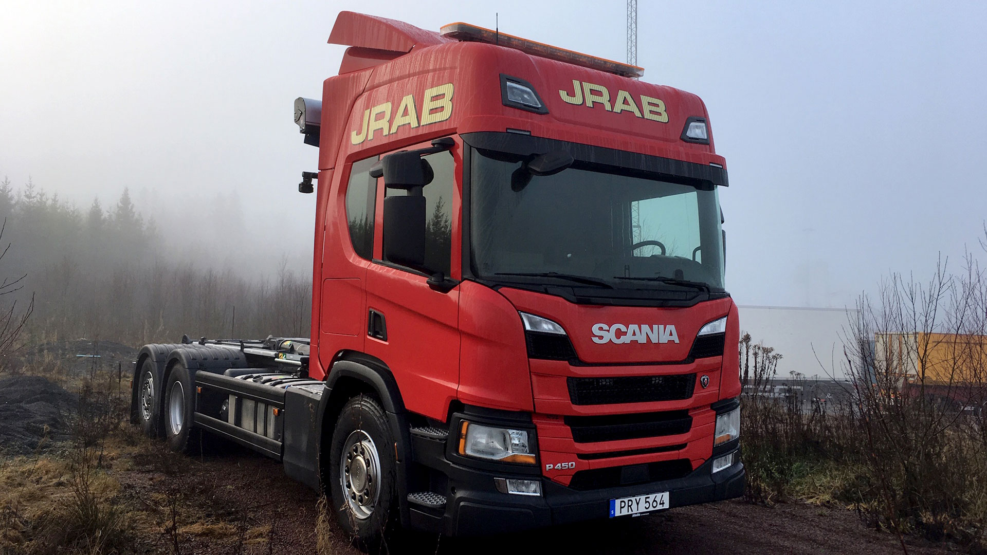 Scania nyleverans till JRAB.