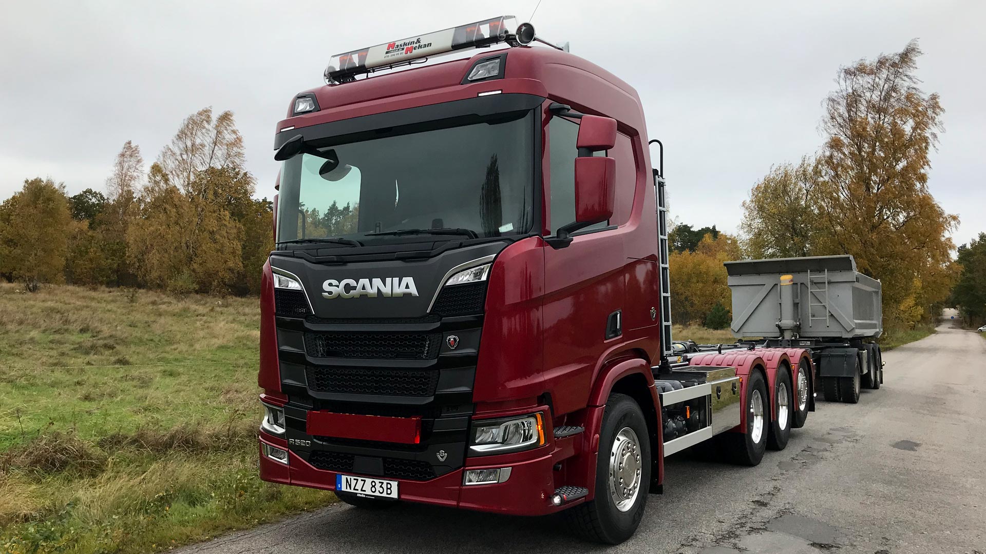 Ny Scanialastbil är levererad till Maskin & Mekan AB.