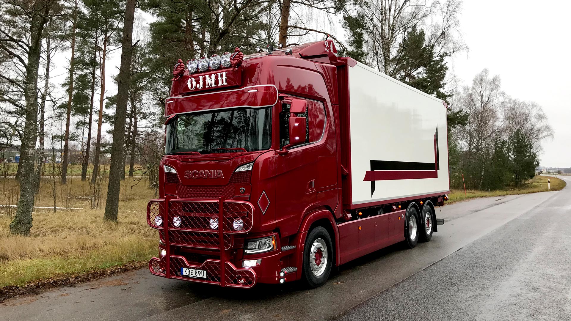 Ny Scanialastbil levererad till Ove Jonsson Moheda AB.
