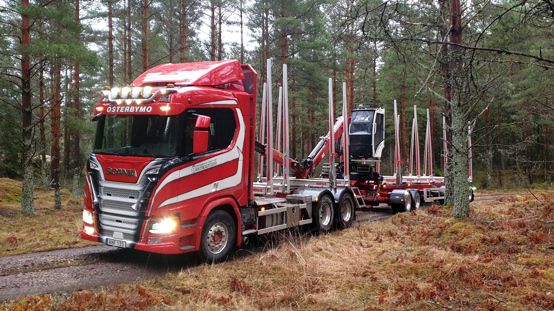 Ny Scanialastbil levererad till Sture Gustafssons Åkeri AB.