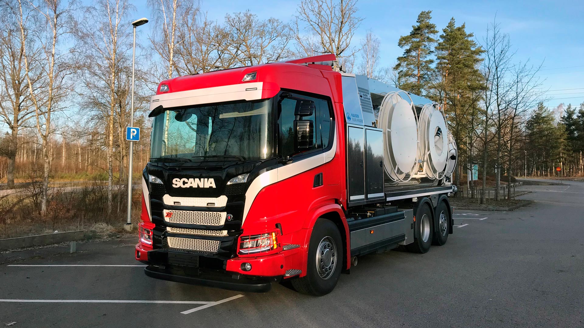 Ny Scanialastbil levererad till Värends Miljö AB.
