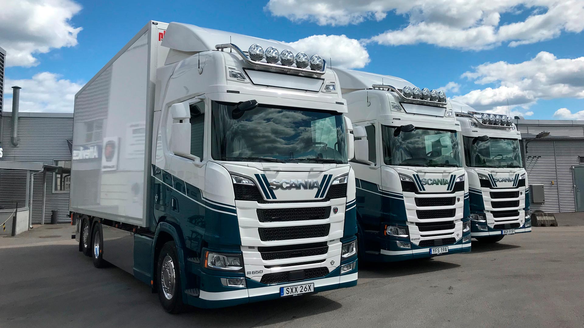 Nya Scanialastbilar är levererade till Vigo Edbergs Transport AB.