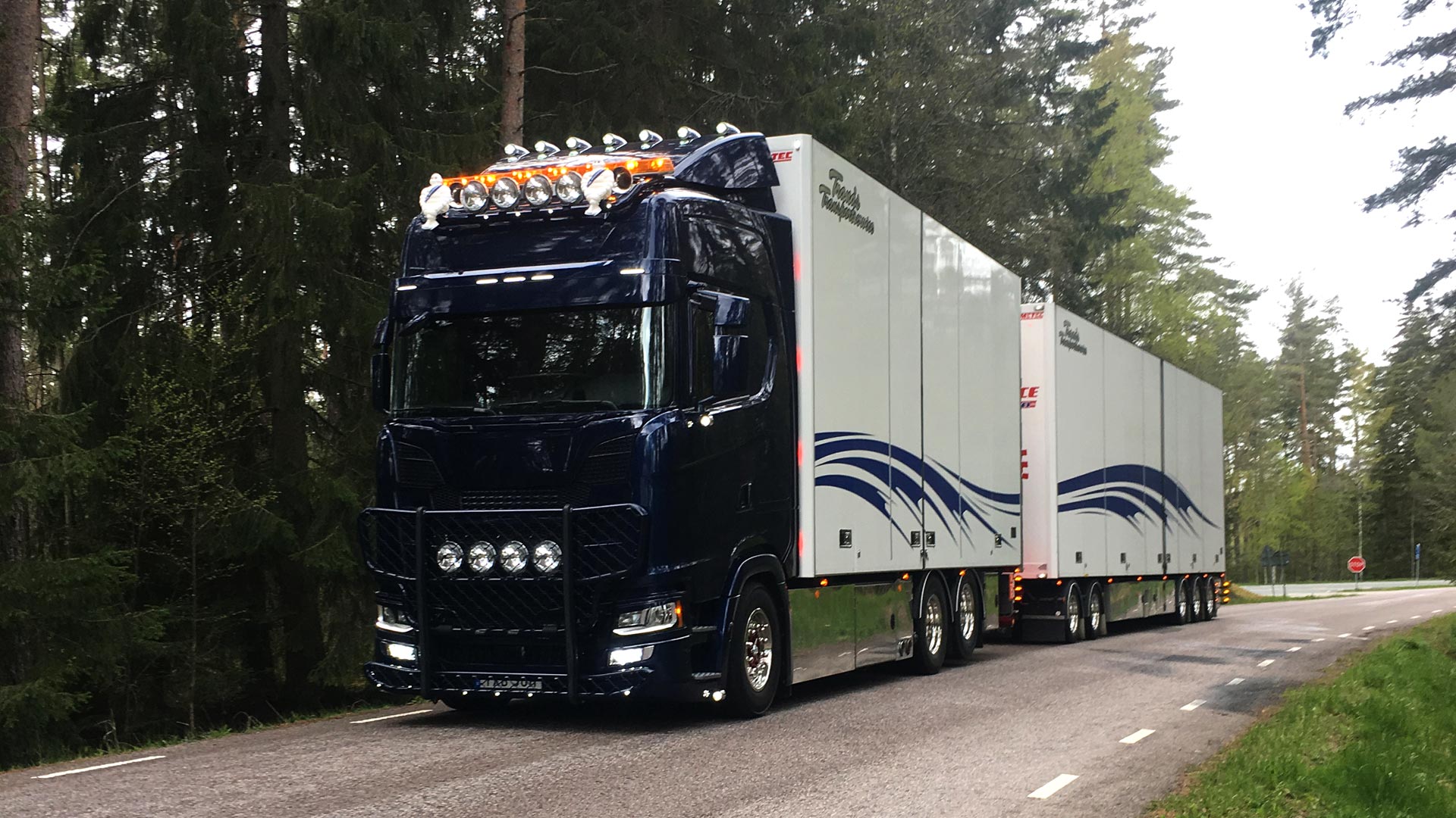 Ny Scanialastbil är levererad till Tranås Transportservice AB.