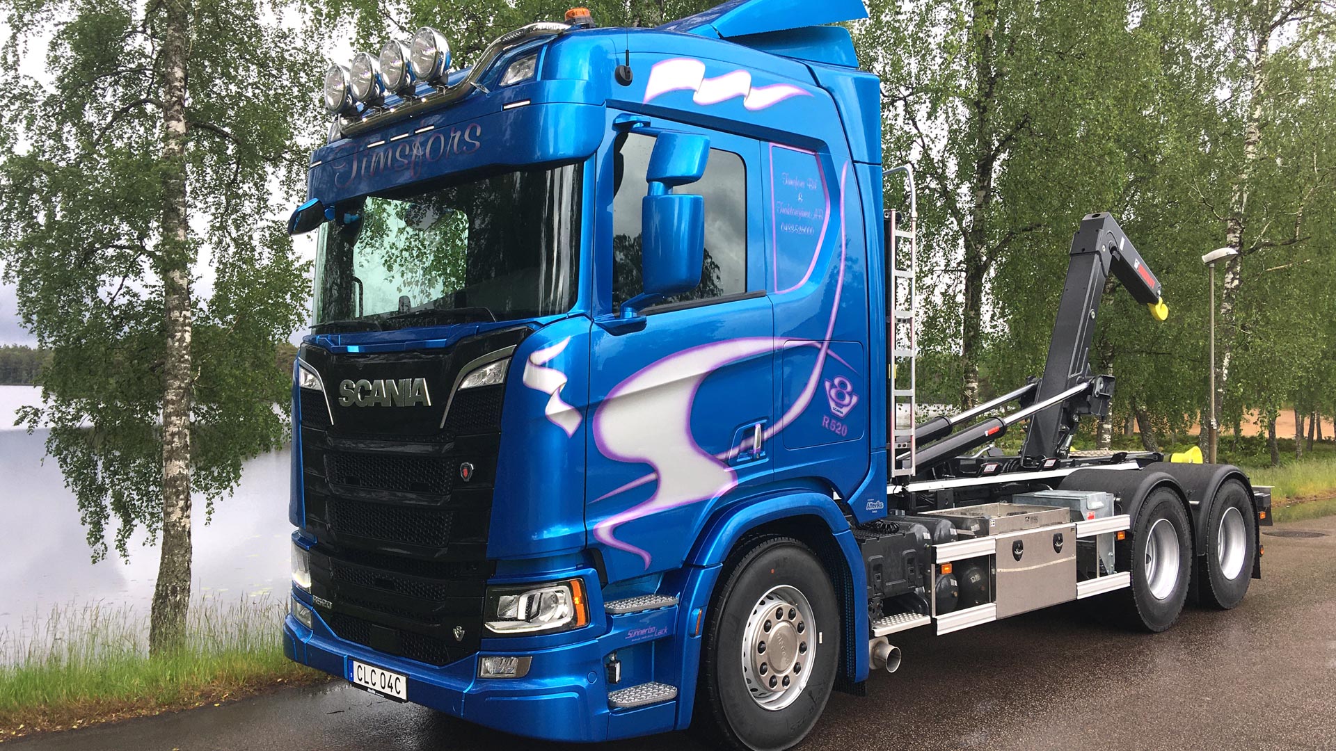 Ny Scanialastbil är levererad till Timsfors Bil & Traktortjänst AB.