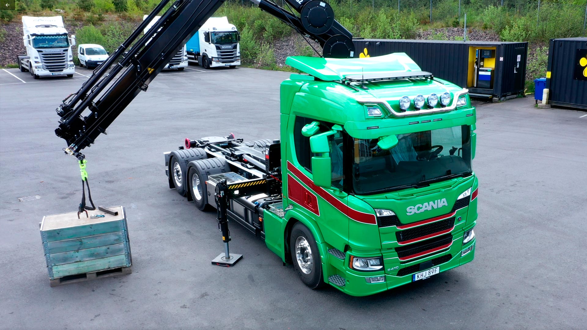 Ny Scanialastbil är levererad till Klings Åkeri AB.