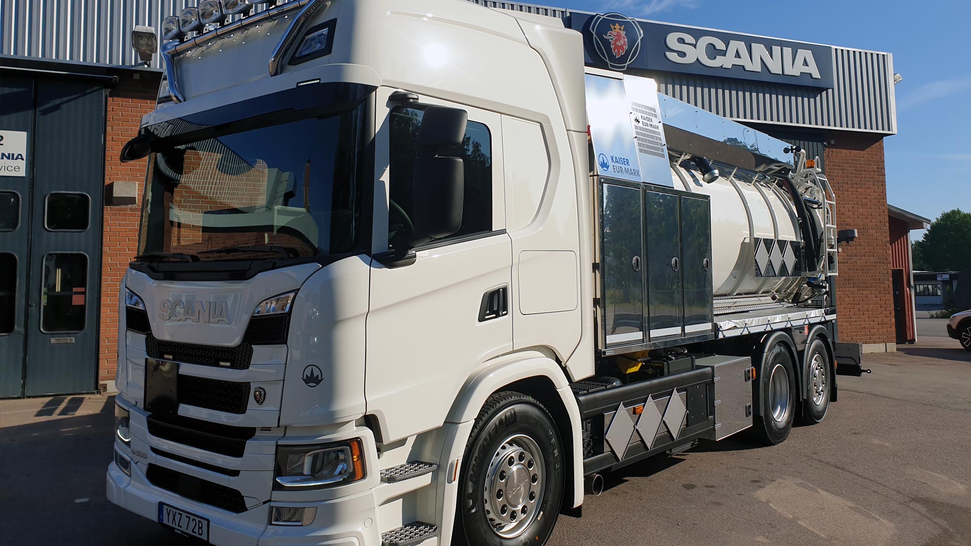 Ny Scanialastbil är levererad till Stena Recycling AB.