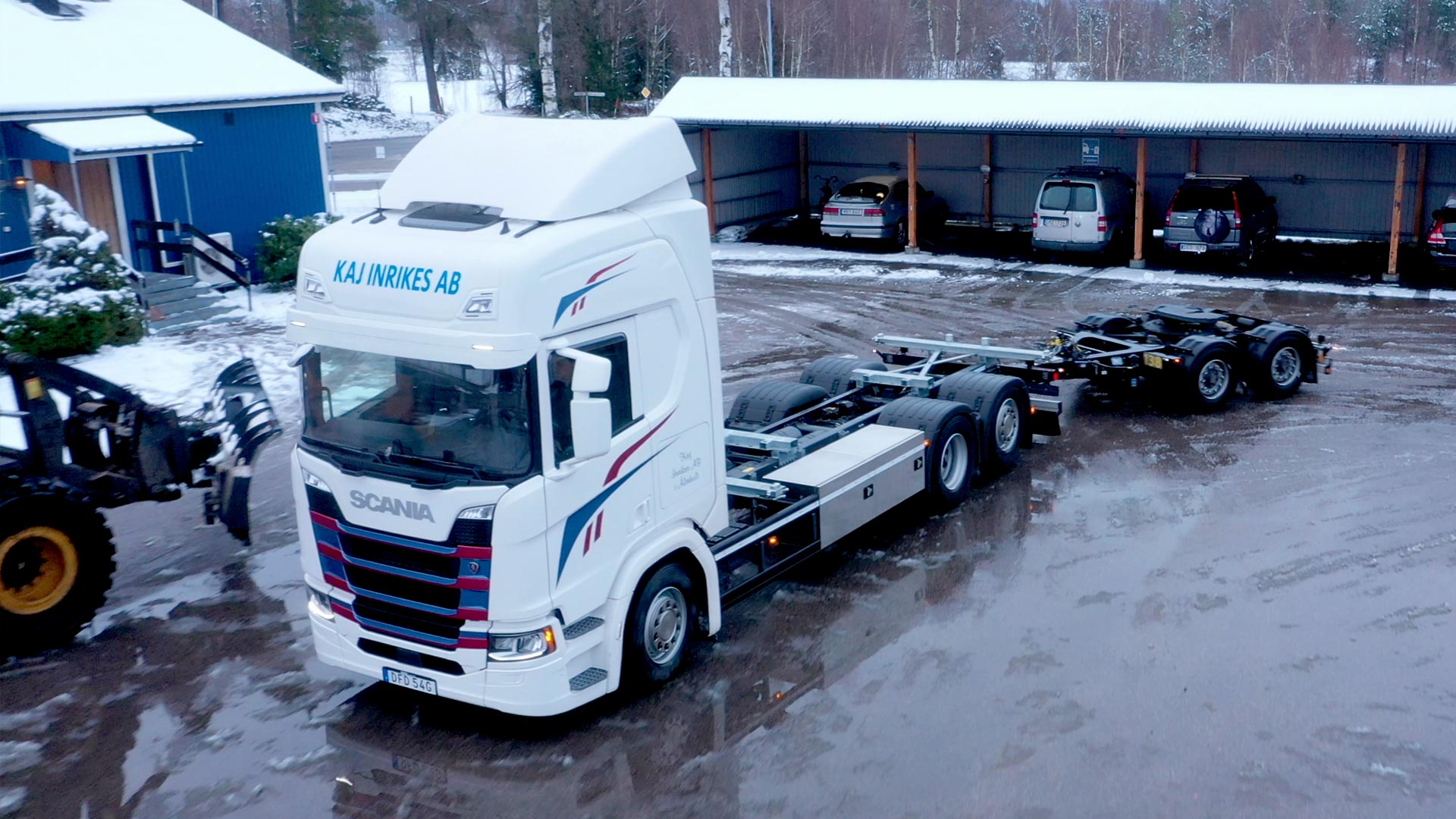 Ny Scanialastbil är levererad till Kaj Inrikes AB.