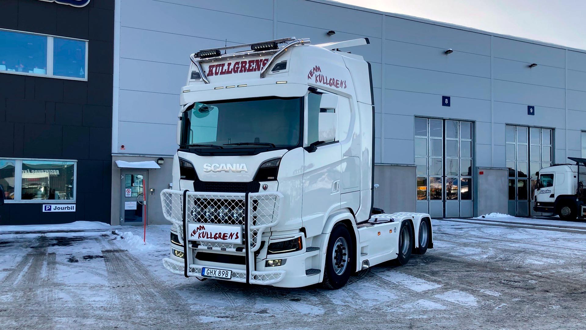 Ny Scanialastbil är levererad till Kullgrens Åkeri AB.