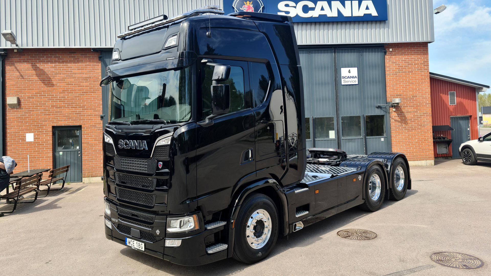 Ny Scanialastbil är levererad till Kalmar Djurtransport AB.