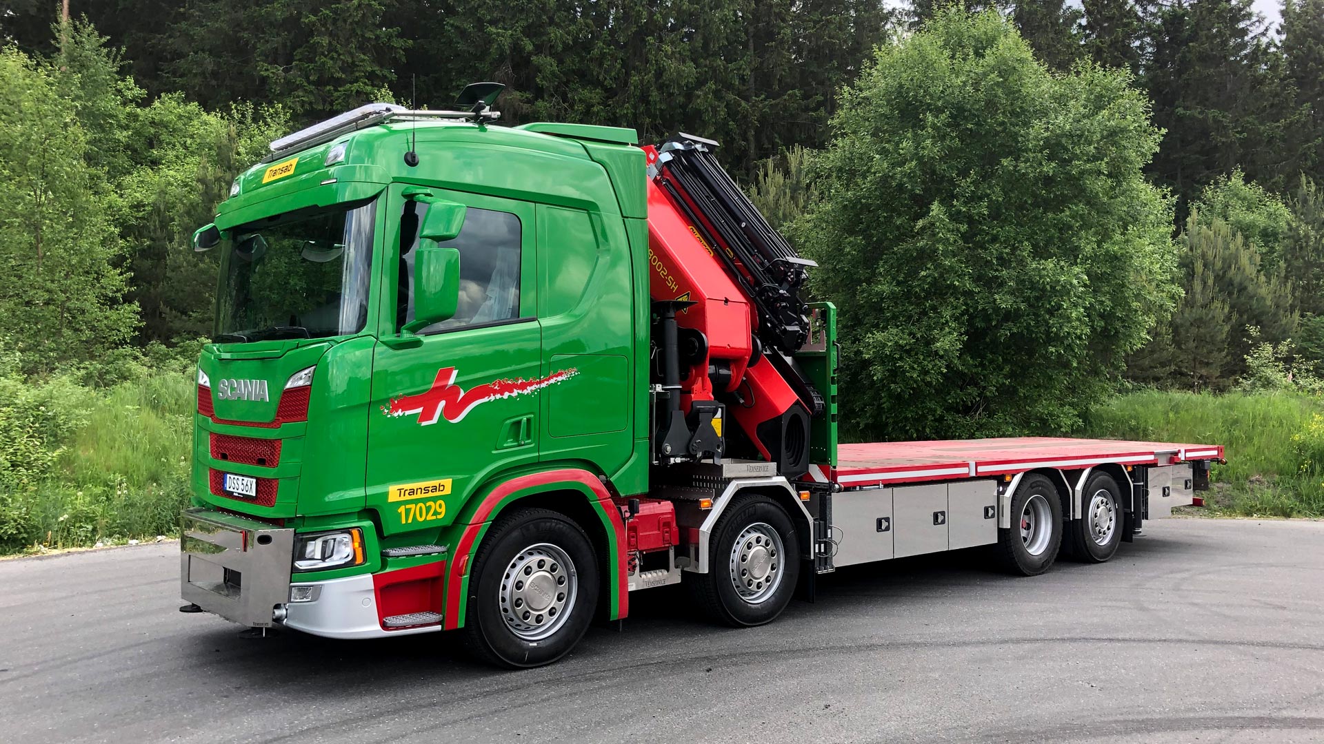 Ny Scanialastbil är levererad till Hurtigs Åkeri AB.