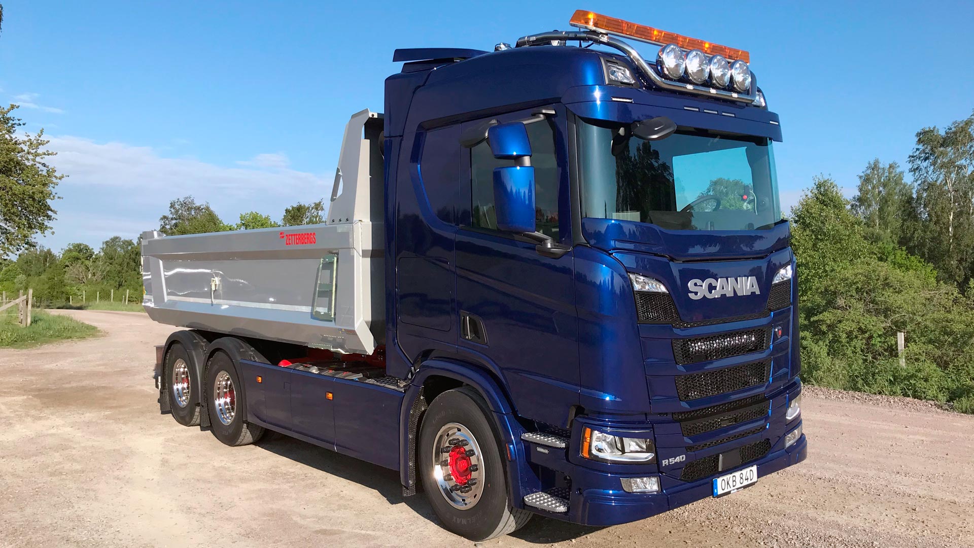 Ny Scanialastbil är levererad till Martins Grus AB.