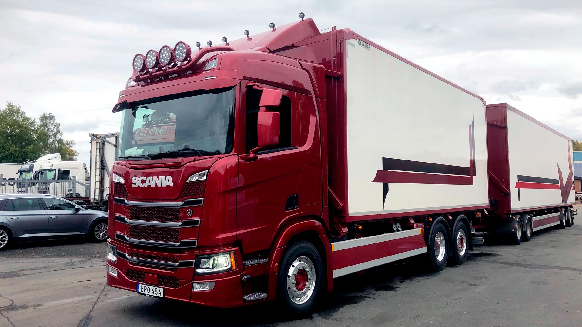 Ny Scanialastbil är levererad till Ove Jonsson Moheda AB.