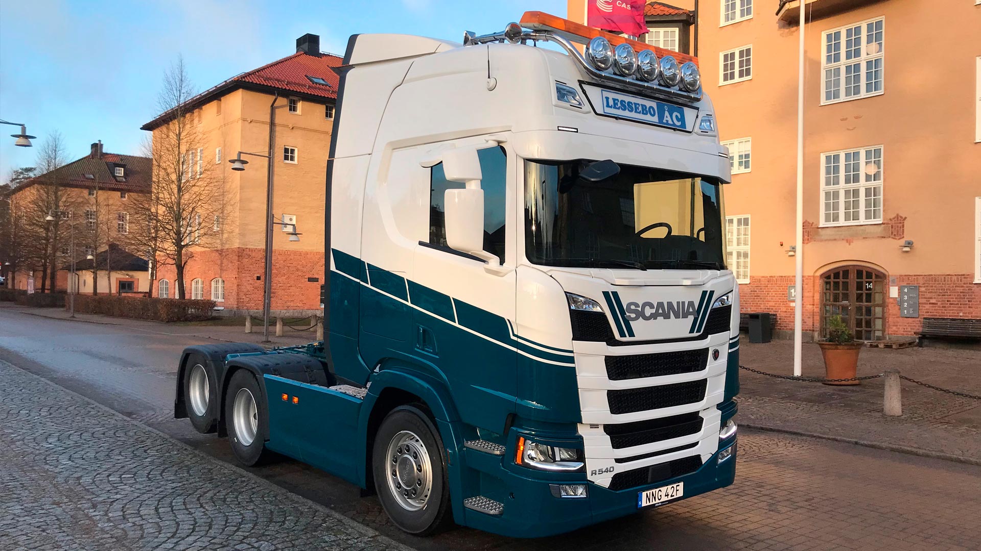 Ny Scanialastbil är levererad till Vigo Edbergs Transport AB.