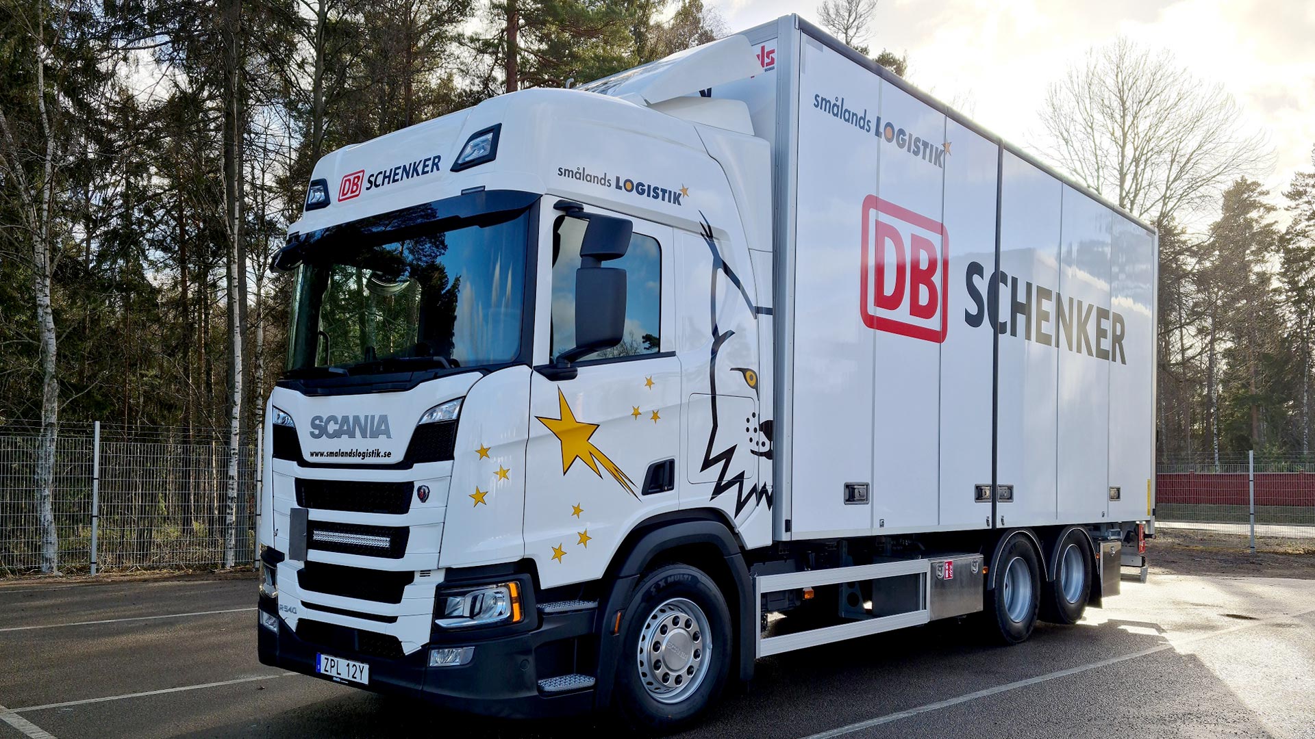 Ny Scanialastbil är levererad till Smålands Logistik AB.