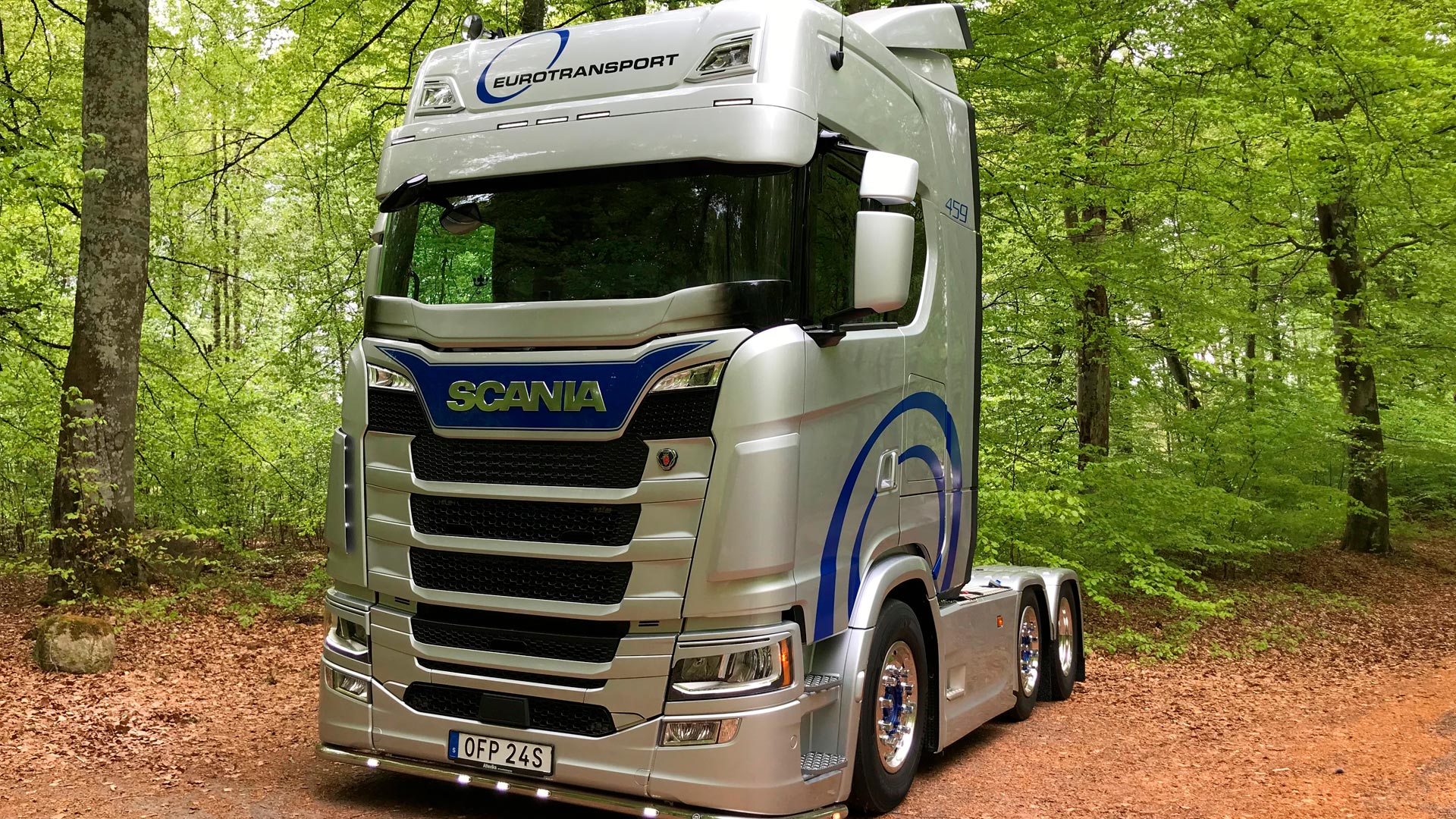 Ny Scanialastbil är levererad till Smålands Biltransport AB