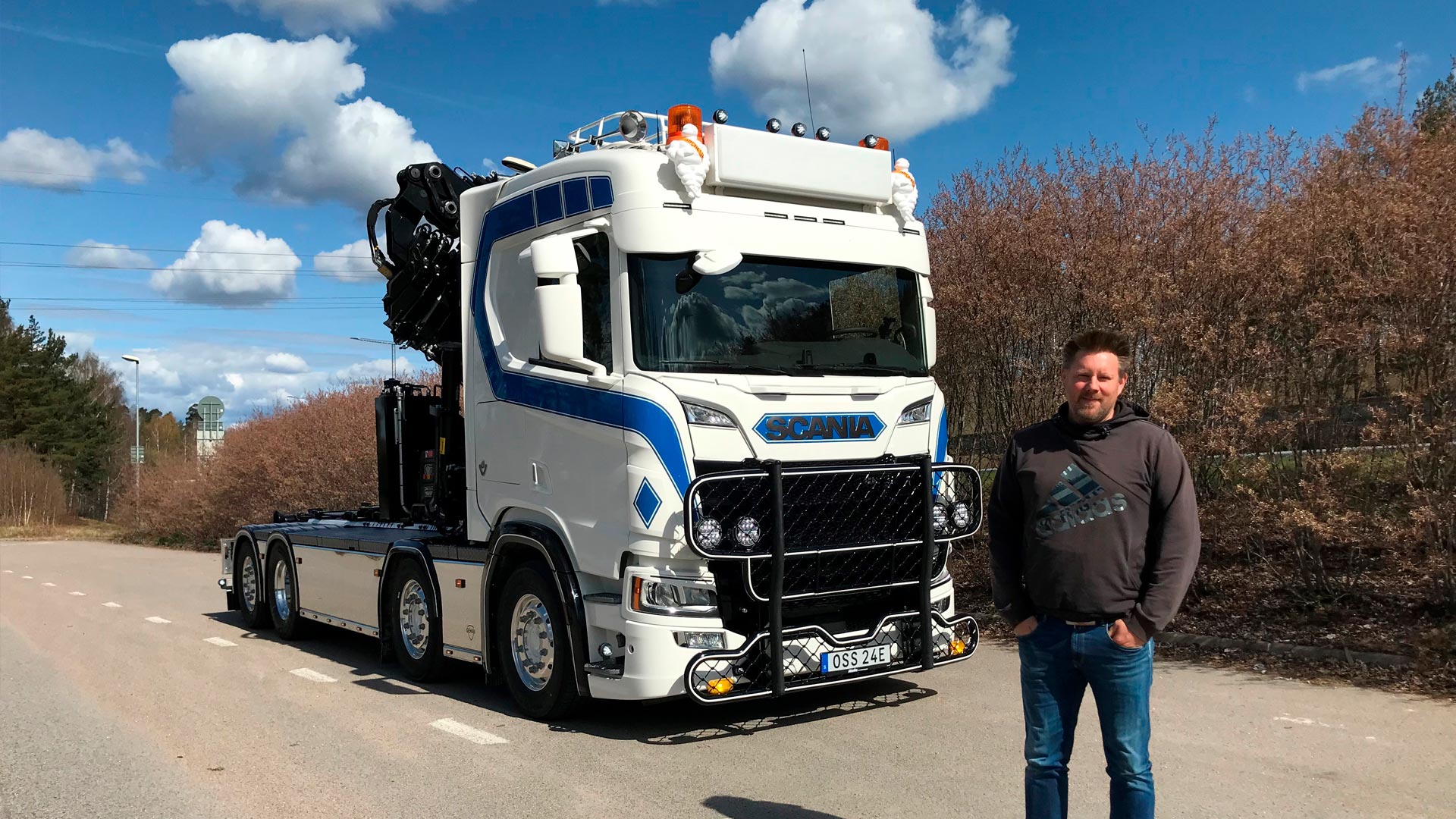 Ny Scanialastbil är levererad till Sållareboda Transport AB