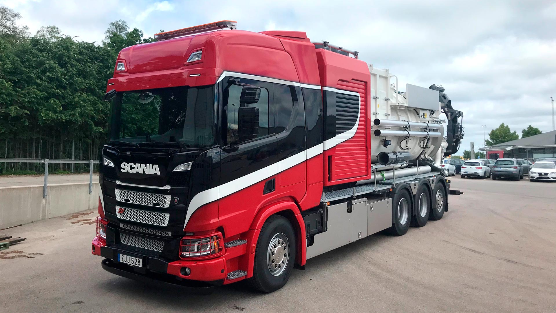 Ny Scanialastbil är levererad till Värends Miljö AB.