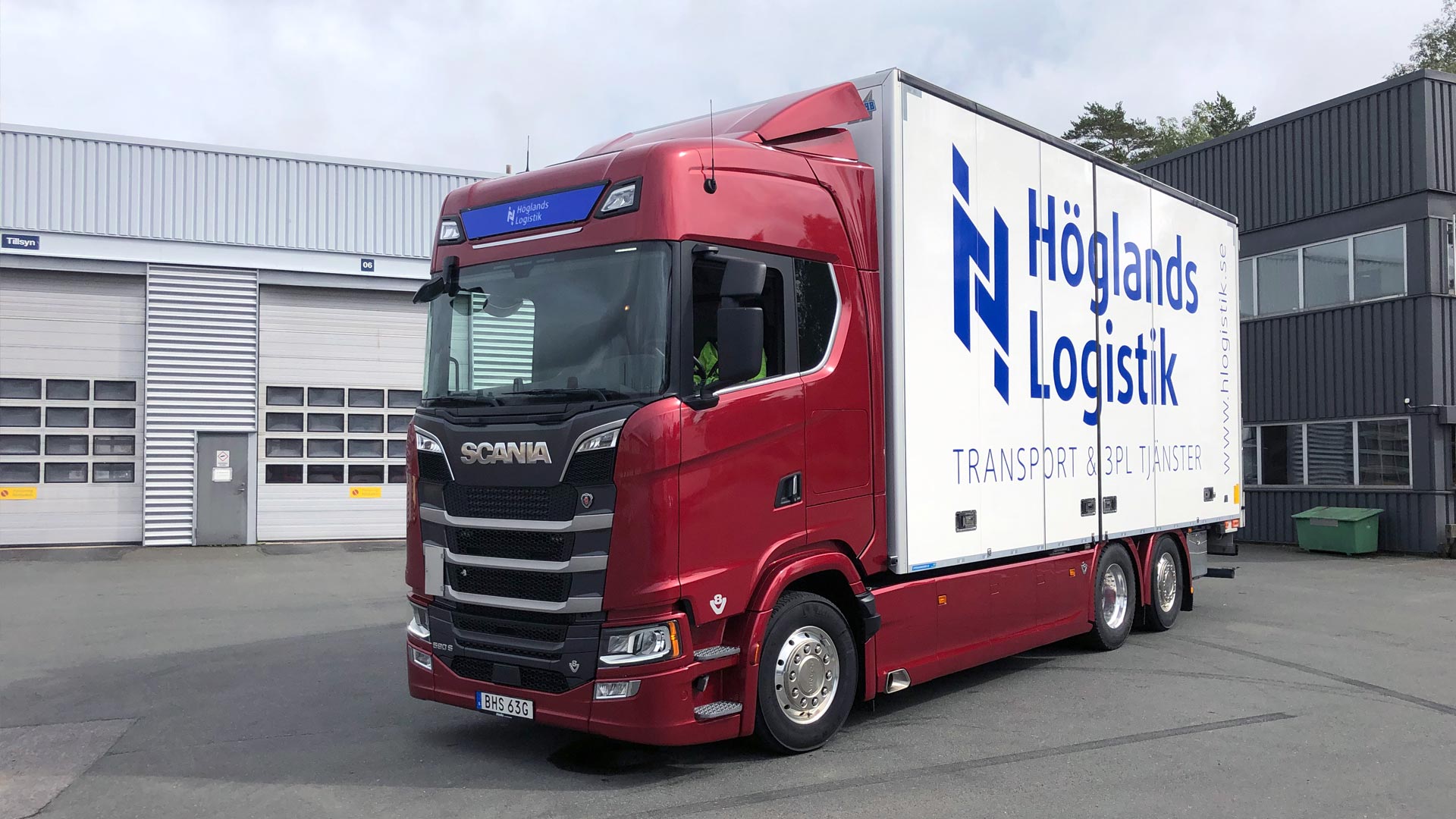 Ny Scanialastbil är levererad till Höglands Logistik AB