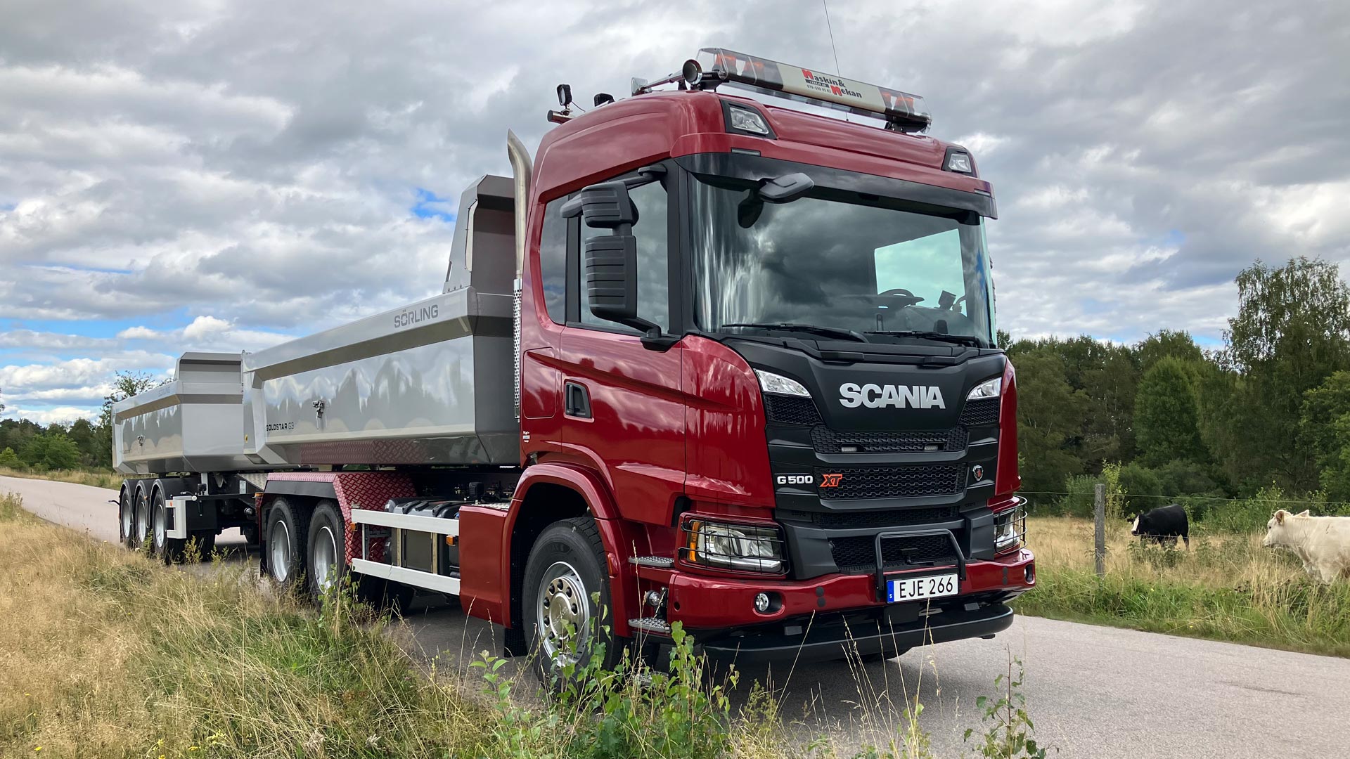 Ny Scanialastbil är levererad till Maskin & Mekan AB i Växjö.