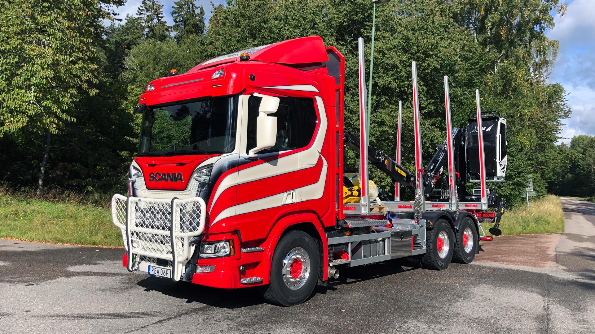 Ny Scanialastbil är levererad till Sture Gustafssons Åkeri AB.