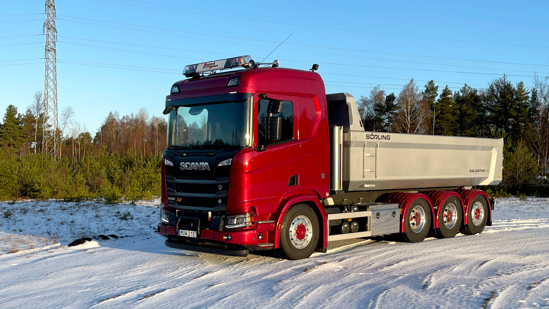 Ny Scanialastbil (R530) är levererad till Maskin & Mekan i Växjö AB.