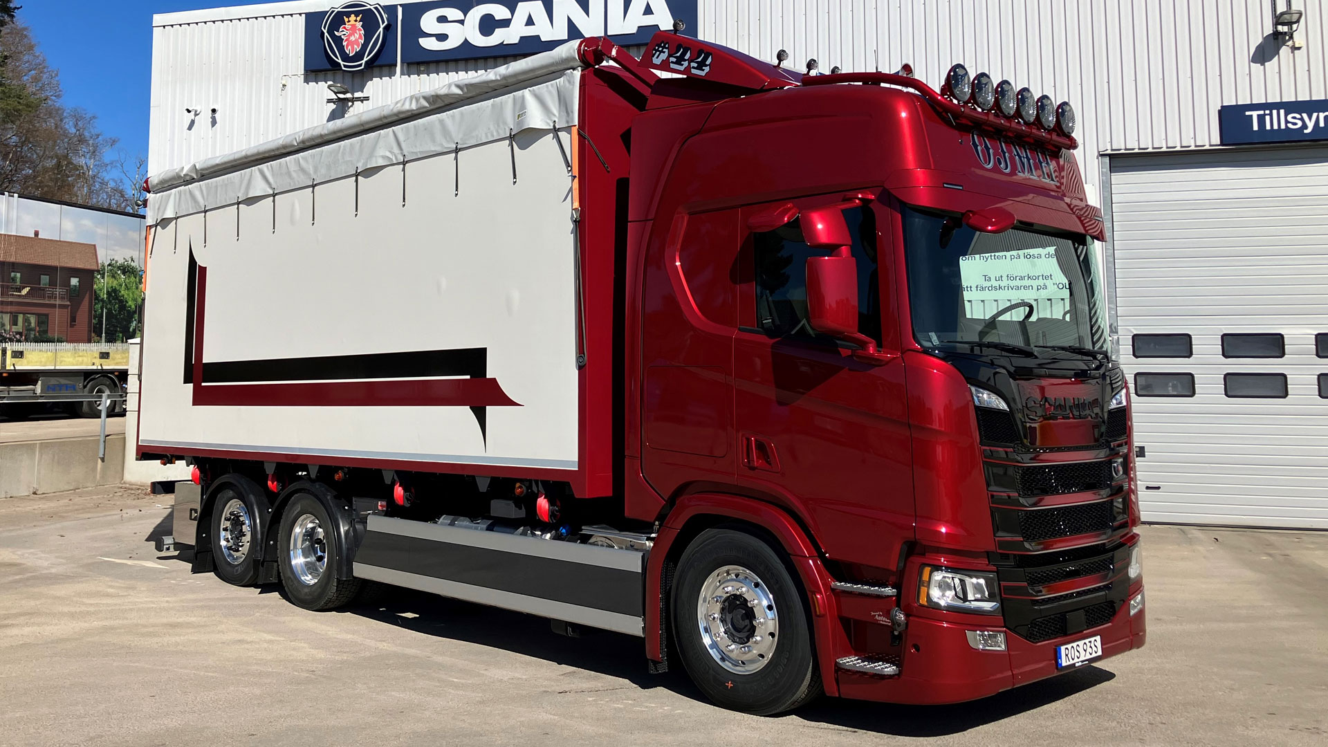 Ny Scanialastbil (R560) är levererad till Ove Jonsson Moheda AB.